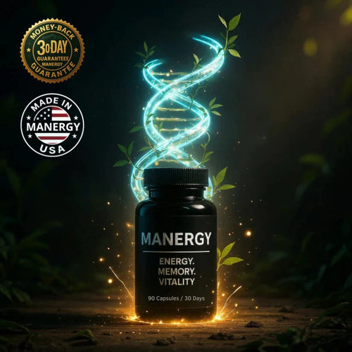 MANERGY | Energy, Memory, Vitality – All in One Bottle! [Engraved in Your DNA!]
