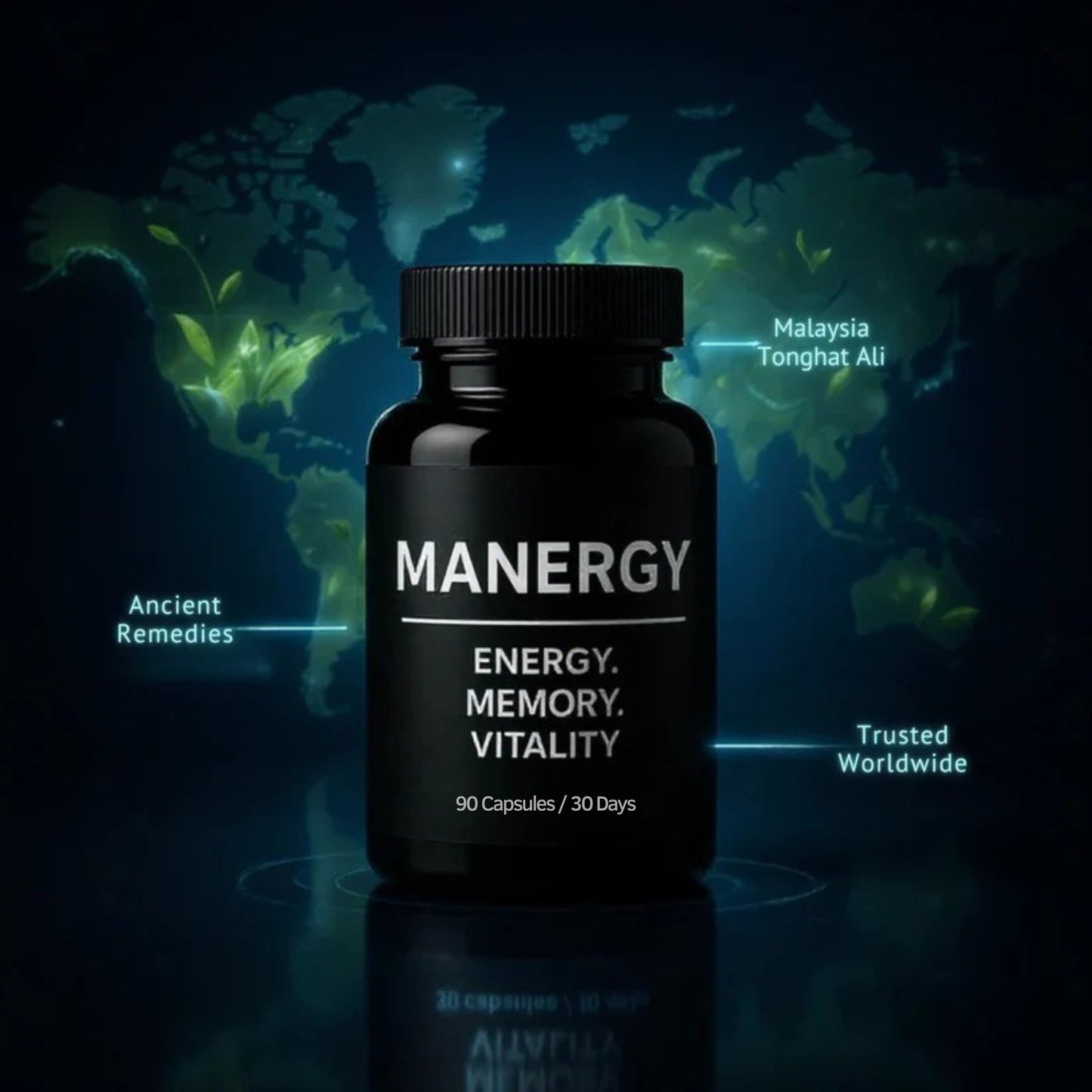 MANERGY | Energy, Memory, Vitality – All in One Bottle! [Engraved in Your DNA!]